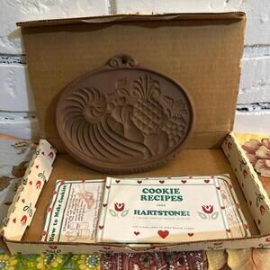 Vintage Hartstone Pottery Cookie Mold